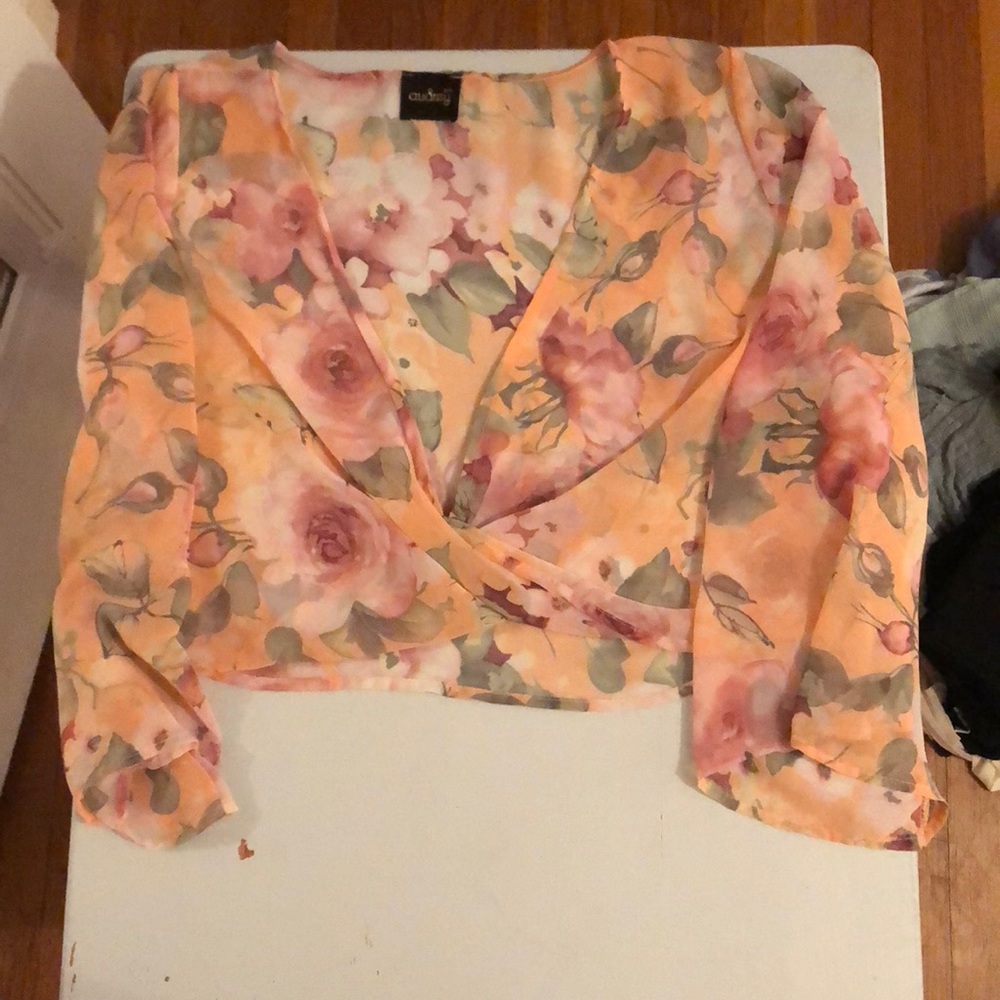 Floral crop top